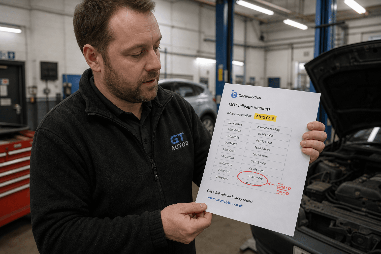 What Does Mileage Discrepancy Mean on a Car History Check?