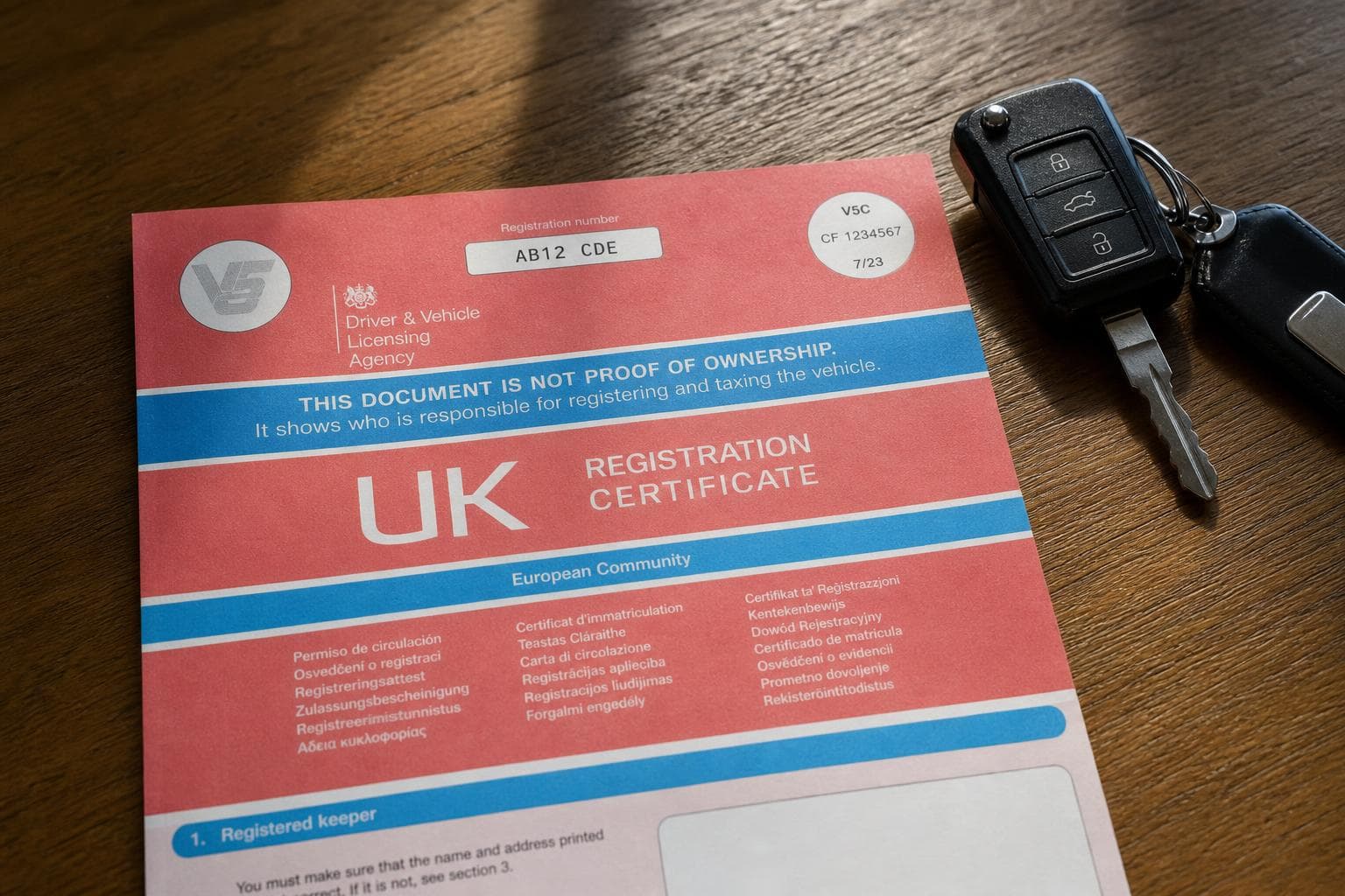 What is a V5C Document and Why Does it Matter?