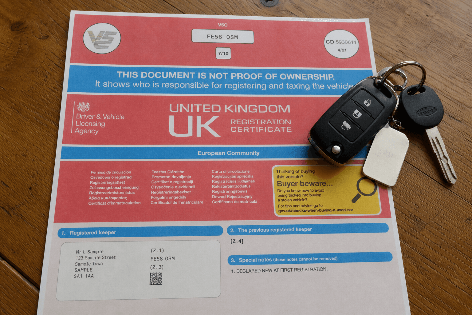 What Is a V5C Logbook and Why Does It Matter?