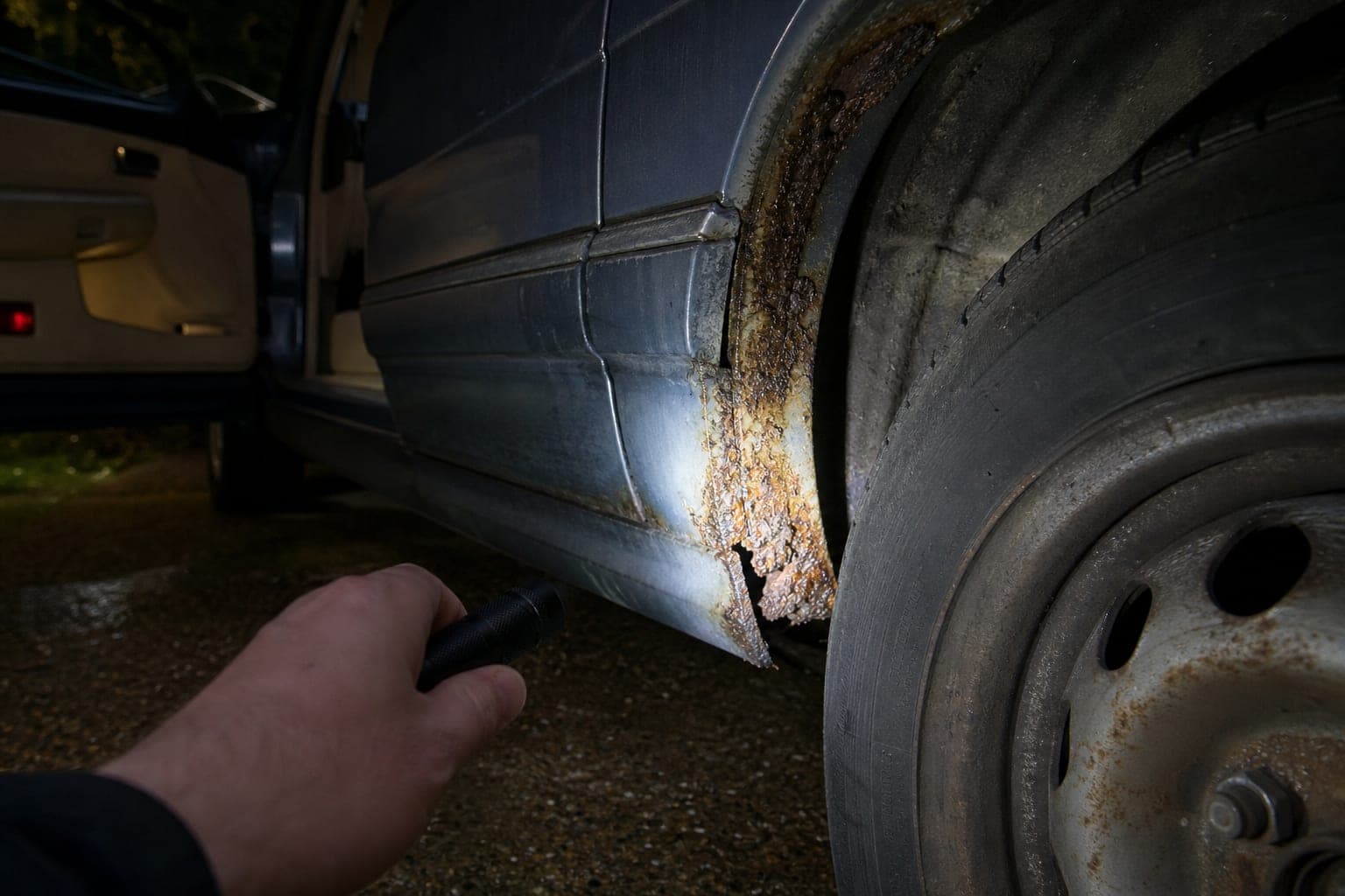 Where Rust Hides on a Used Car